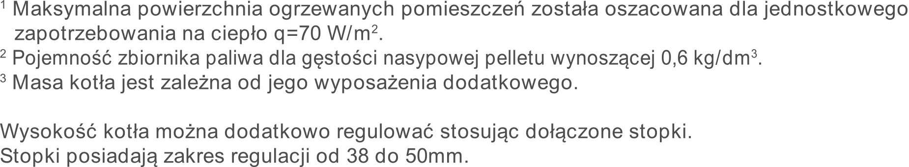 Dane techniczne DEFRO EKO Slim - cz.2